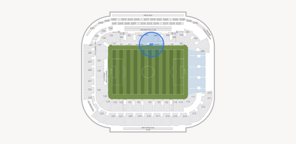 TQL Stadium Seating Chart