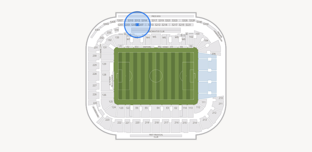 TQL Stadium Seating Chart