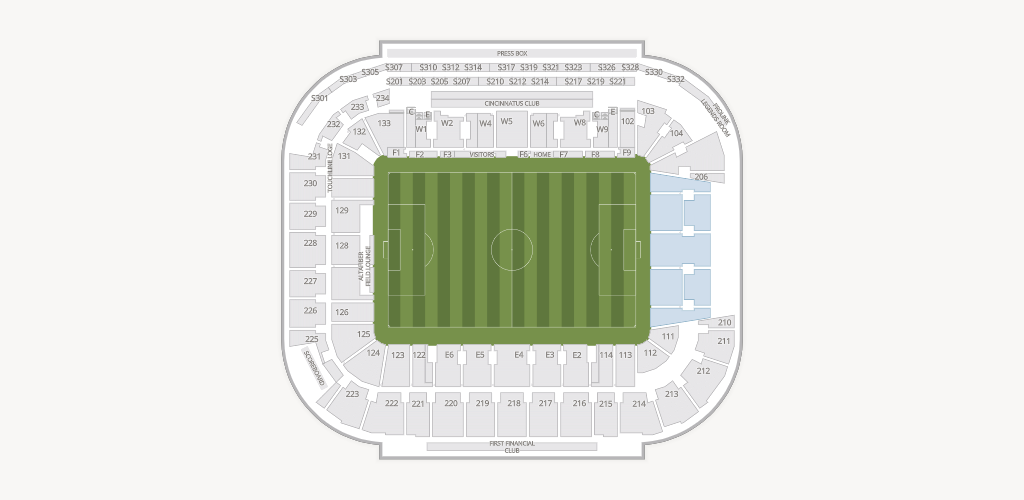 TQL Stadium Seating Chart