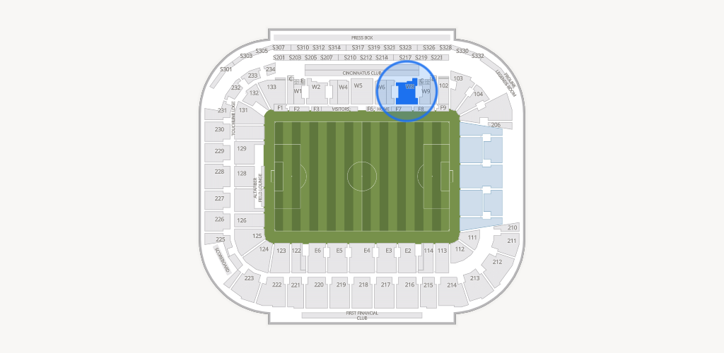 TQL Stadium Seating Chart