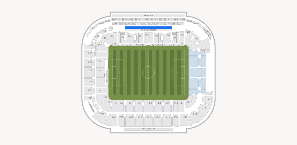 TQL Stadium Seating Chart