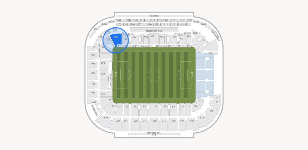 TQL Stadium Seating Chart