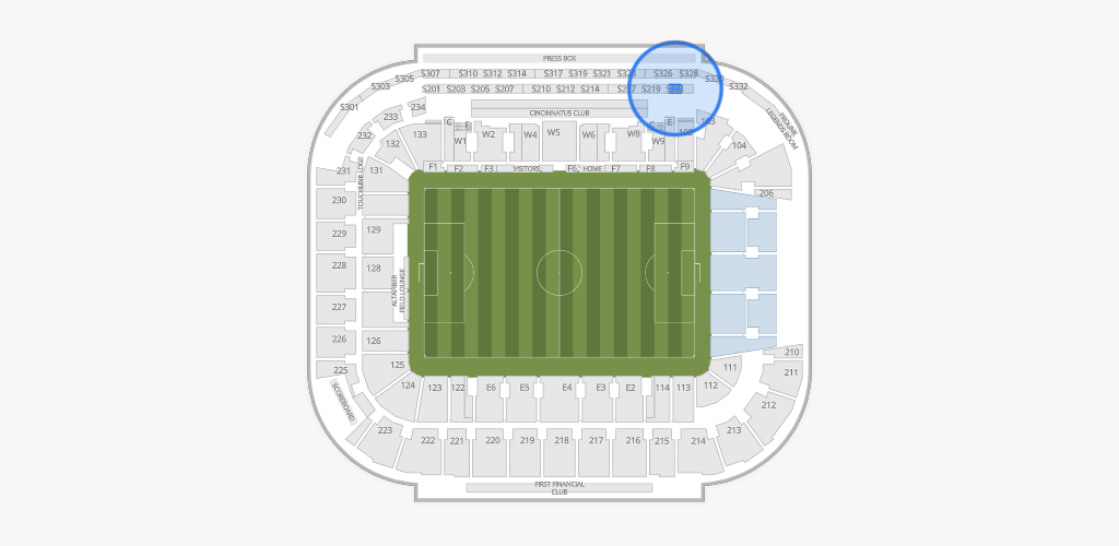 TQL Stadium Seating Chart