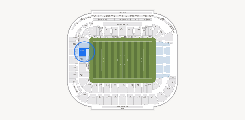 TQL Stadium Seating Chart