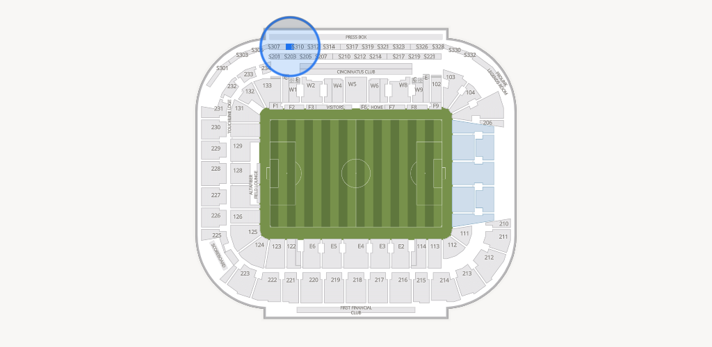 TQL Stadium Seating Chart