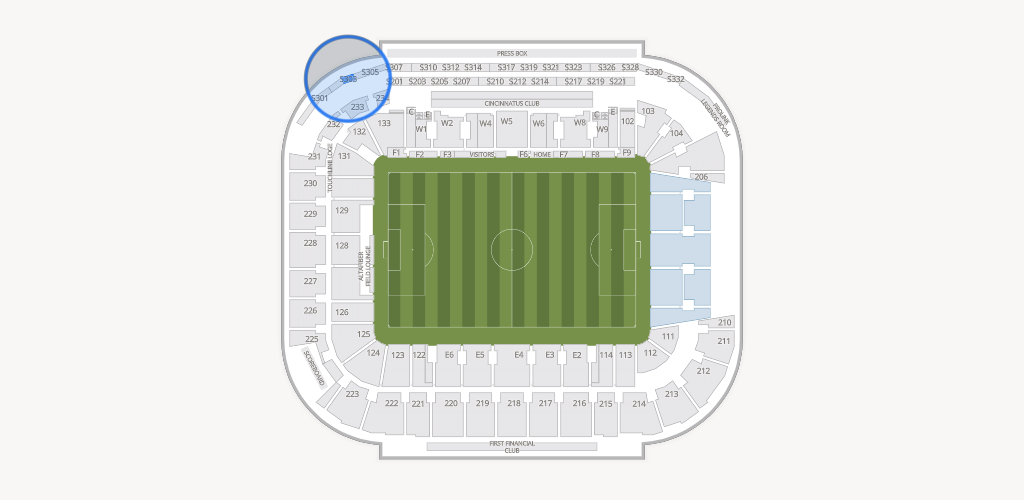 TQL Stadium Seating Chart