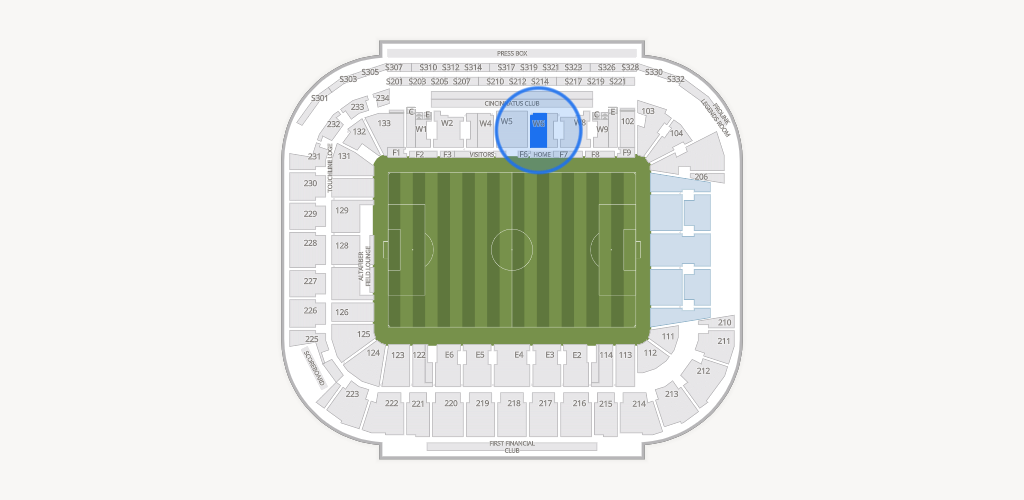 TQL Stadium Seating Chart