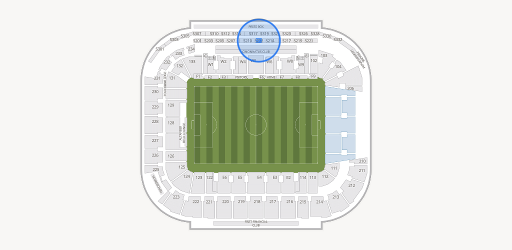 TQL Stadium Seating Chart
