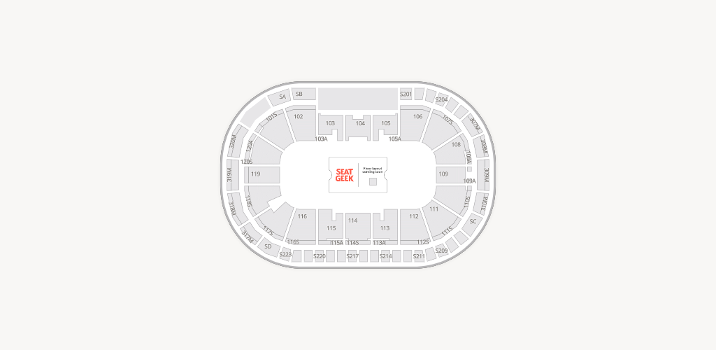 Tribute Communities Centre Seating Chart