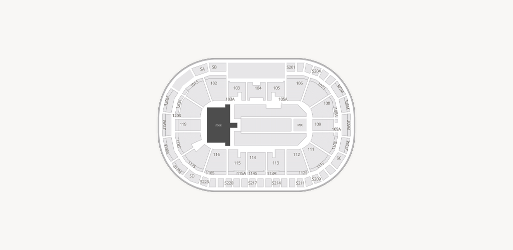 Tribute Communities Centre Seating Chart