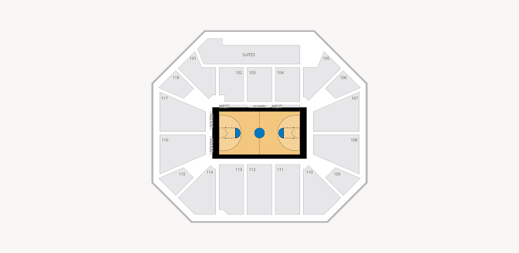 Trojan Arena Seating Chart