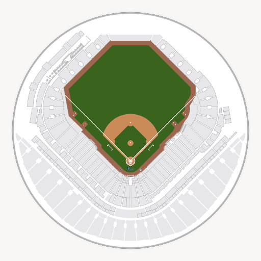 Tropicana Field seating chart