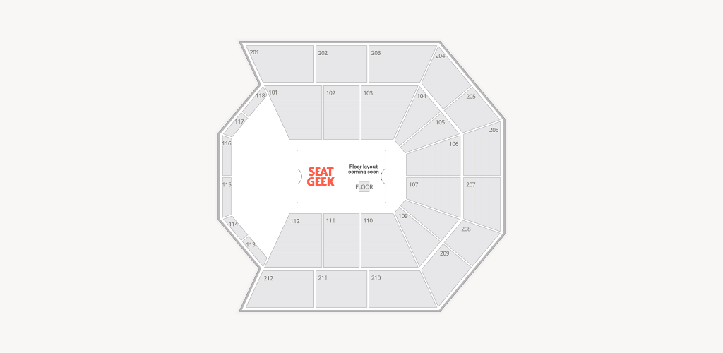 Truist Arena Seating Chart