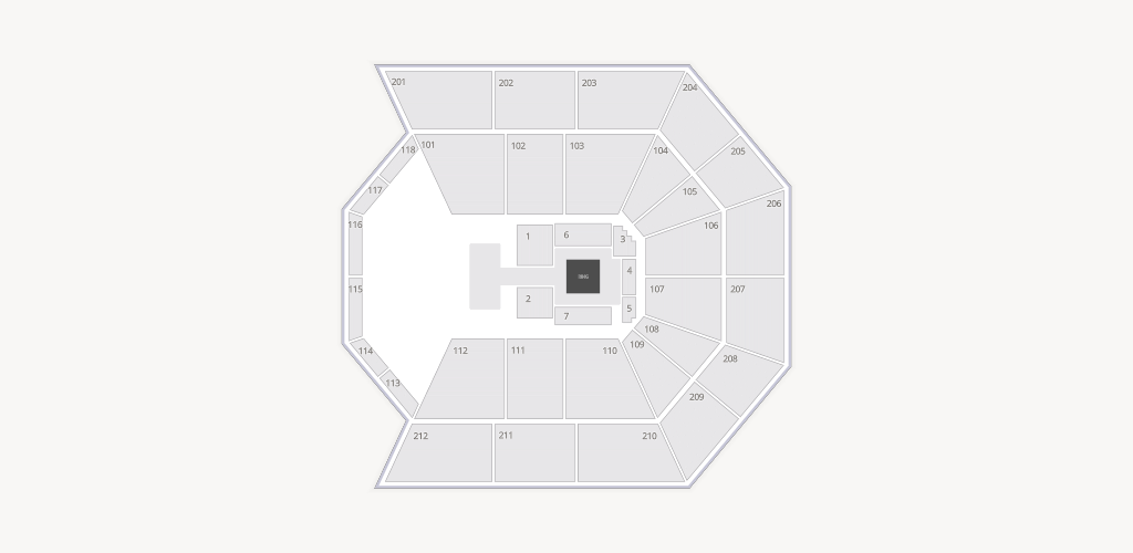 Truist Arena Seating Chart