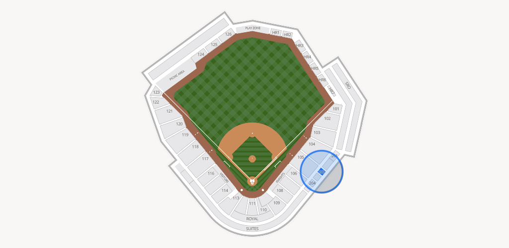 Truist Field Seating Chart