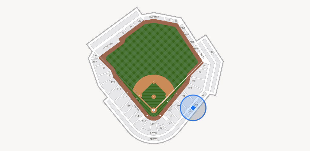Truist Field Seating Chart