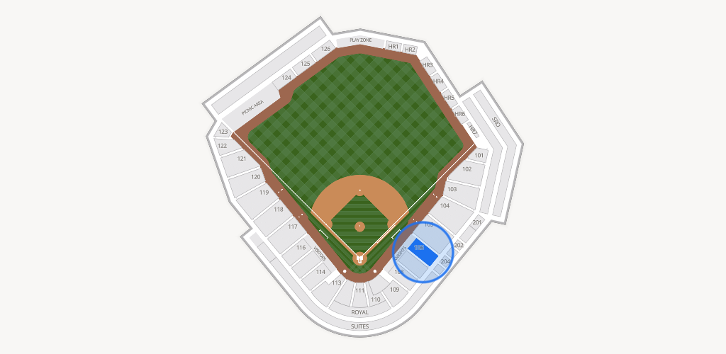 Truist Field Seating Chart