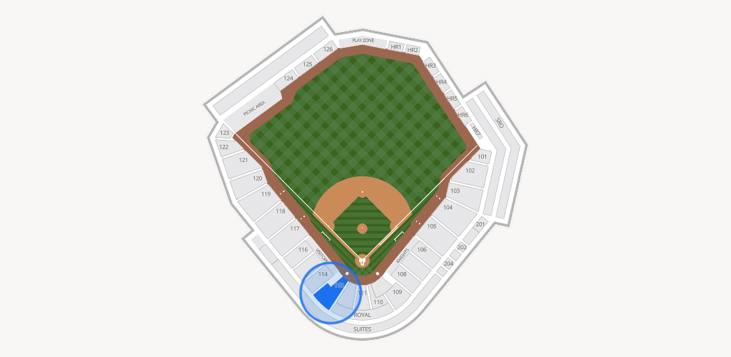 Truist Field Seating Chart