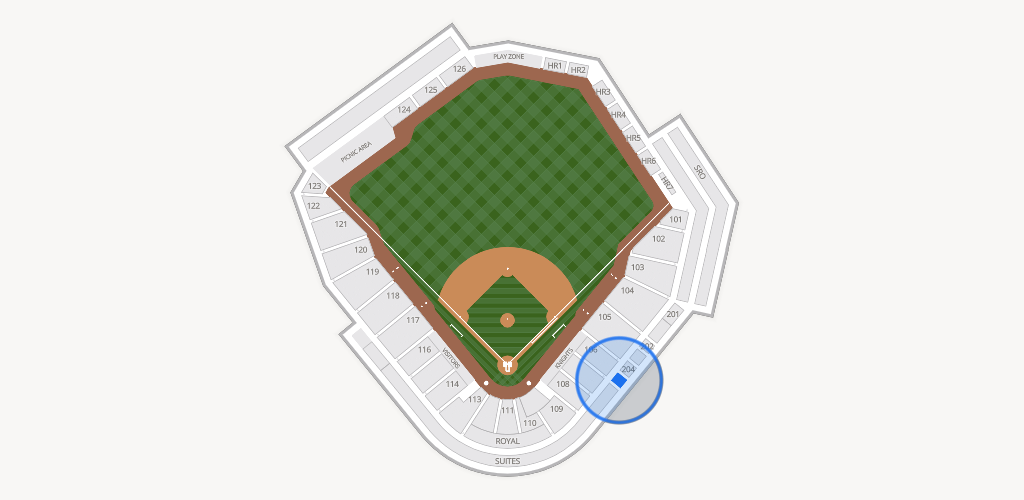 Truist Field Seating Chart