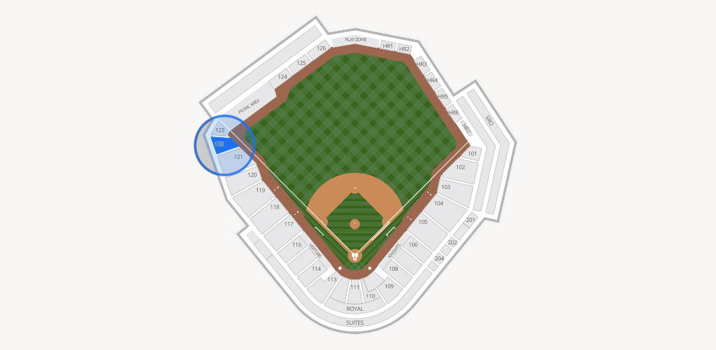 Truist Field Seating Chart
