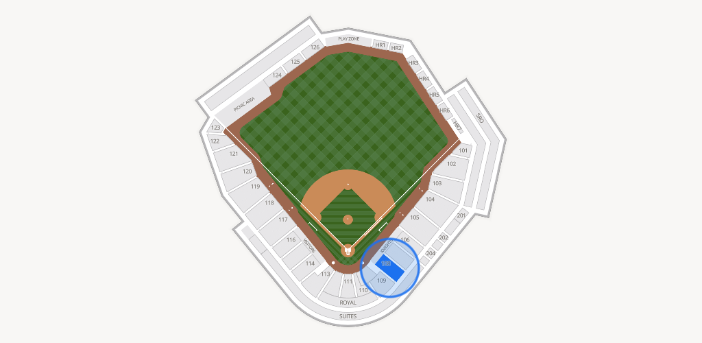 Truist Field Seating Chart
