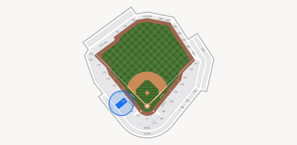 Truist Field Seating Chart