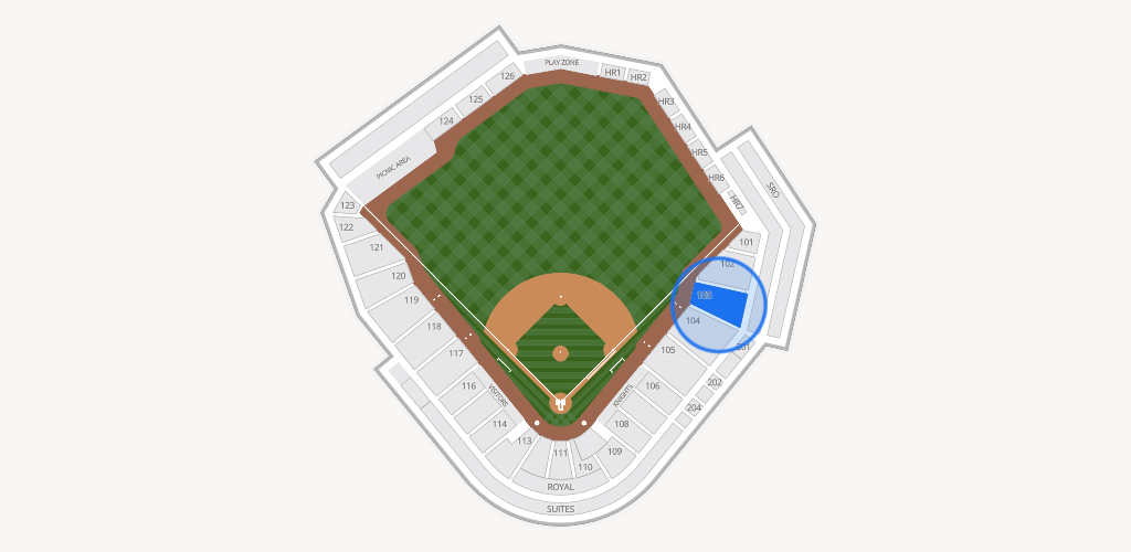 Truist Field Seating Chart