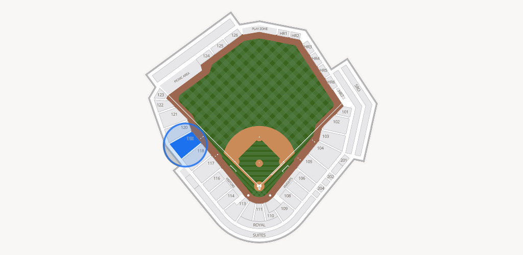 Truist Field Seating Chart
