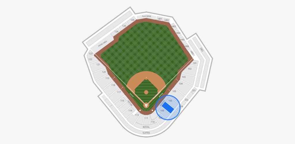 Truist Field Seating Chart