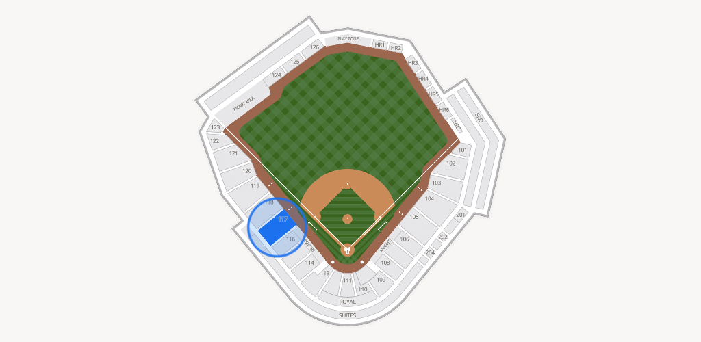 Truist Field Seating Chart