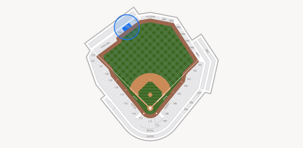 Truist Field Seating Chart
