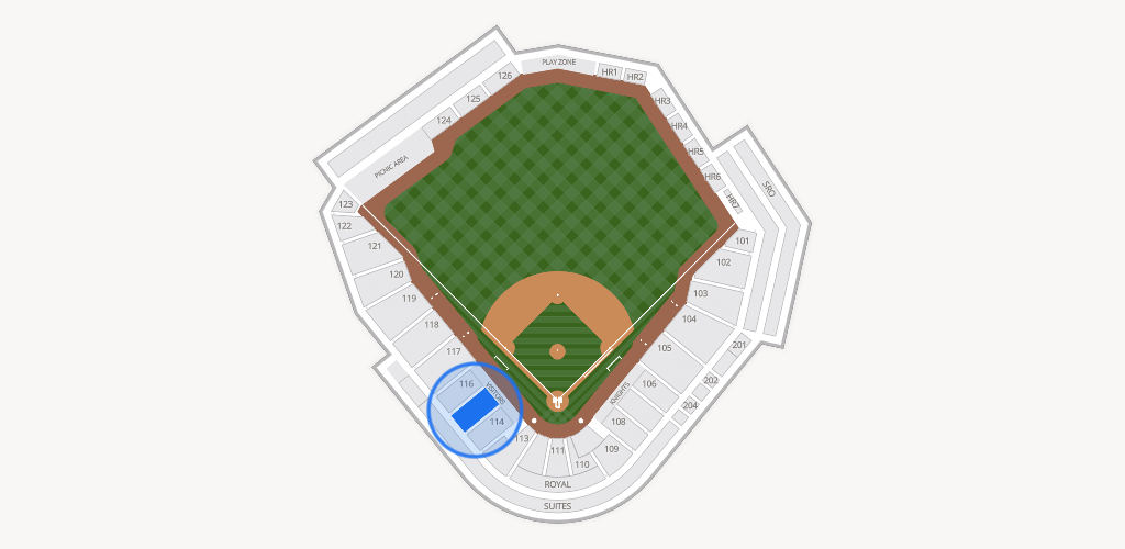 Truist Field Seating Chart