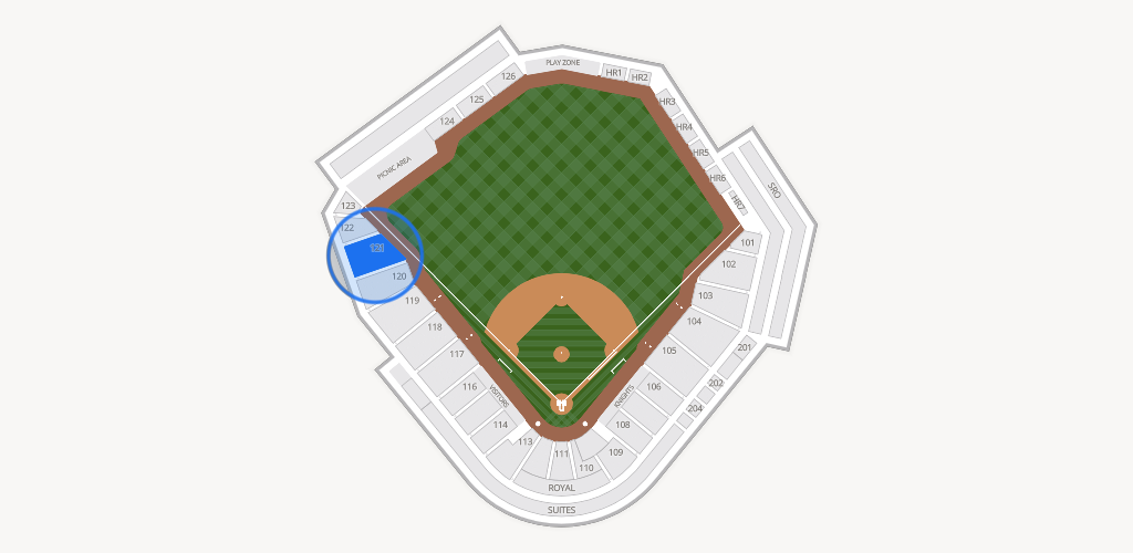Truist Field Seating Chart