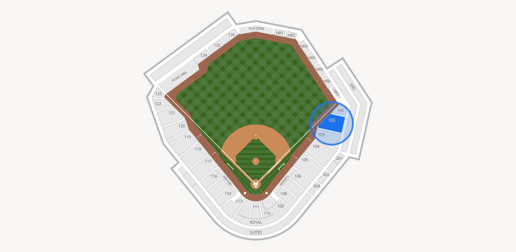 Truist Field Seating Chart