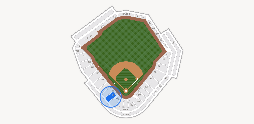 Truist Field Seating Chart