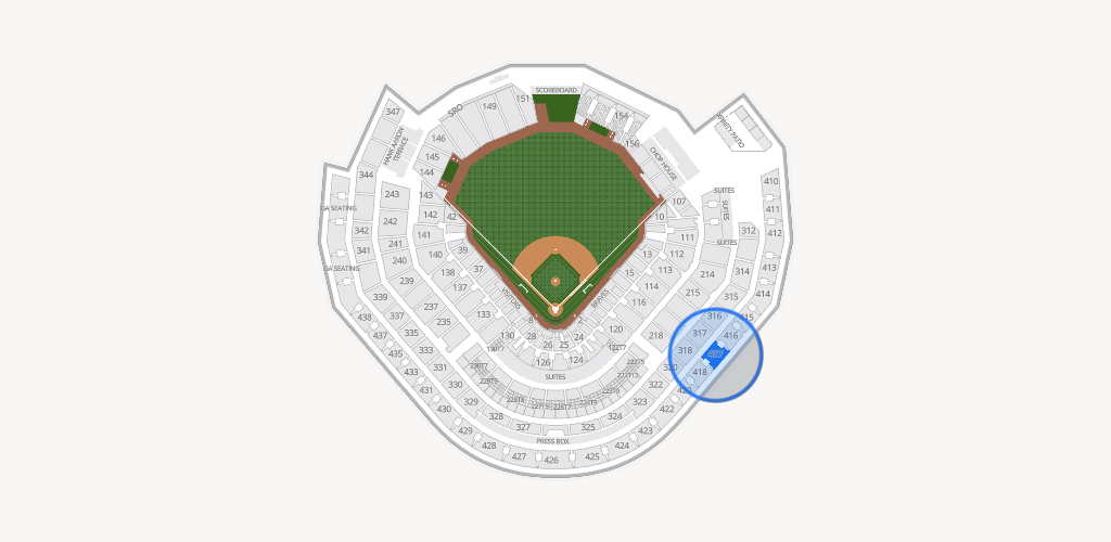 Truist Park Seating Chart
