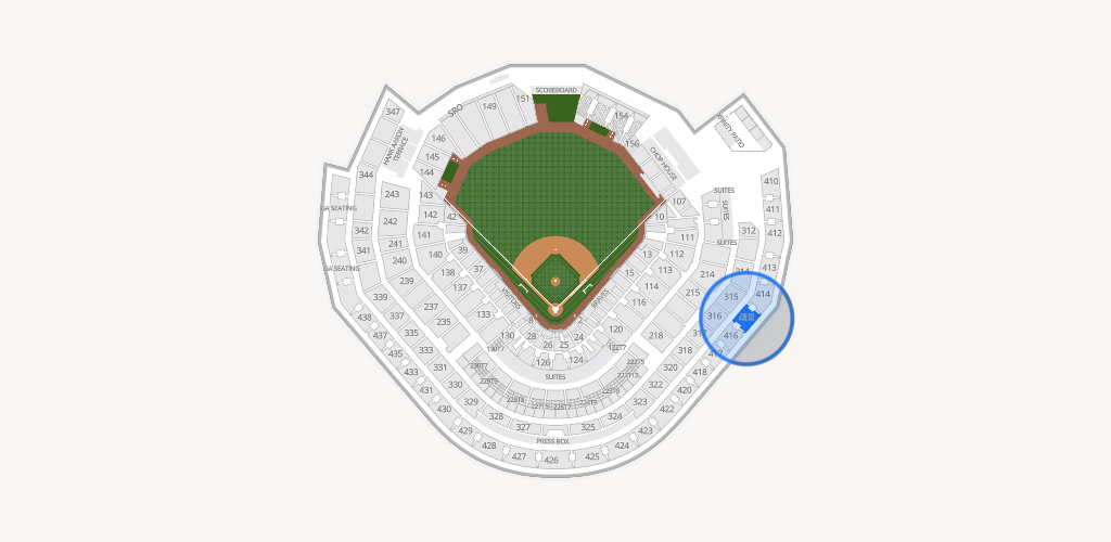 Truist Park Seating Chart