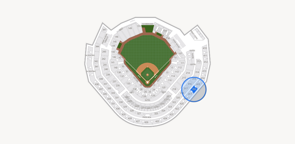 Truist Park Seating Chart
