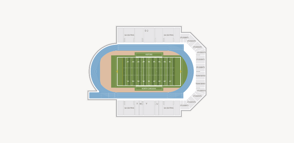 Truist Stadium - Greensboro Seating Chart