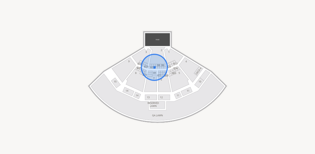 Truliant Amphitheater Seating Chart