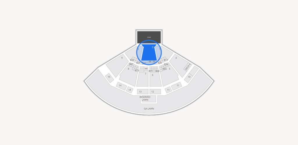 Truliant Amphitheater Seating Chart
