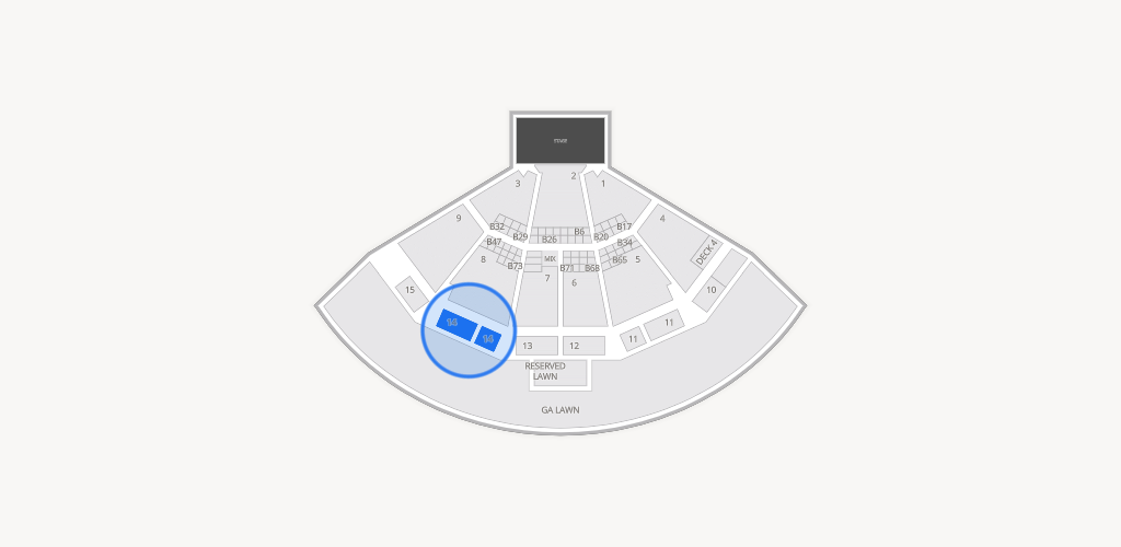Truliant Amphitheater Seating Chart