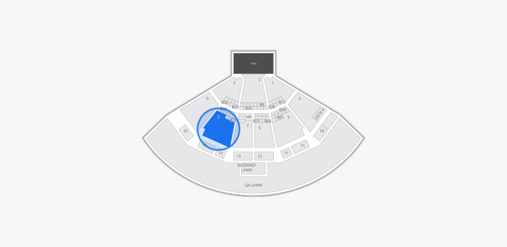 Truliant Amphitheater Seating Chart