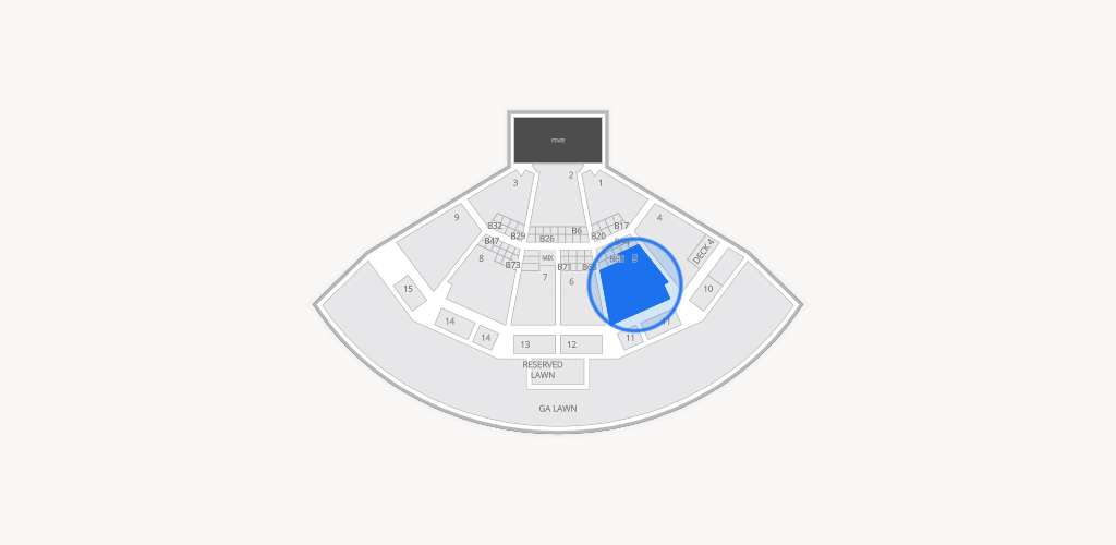Truliant Amphitheater Seating Chart