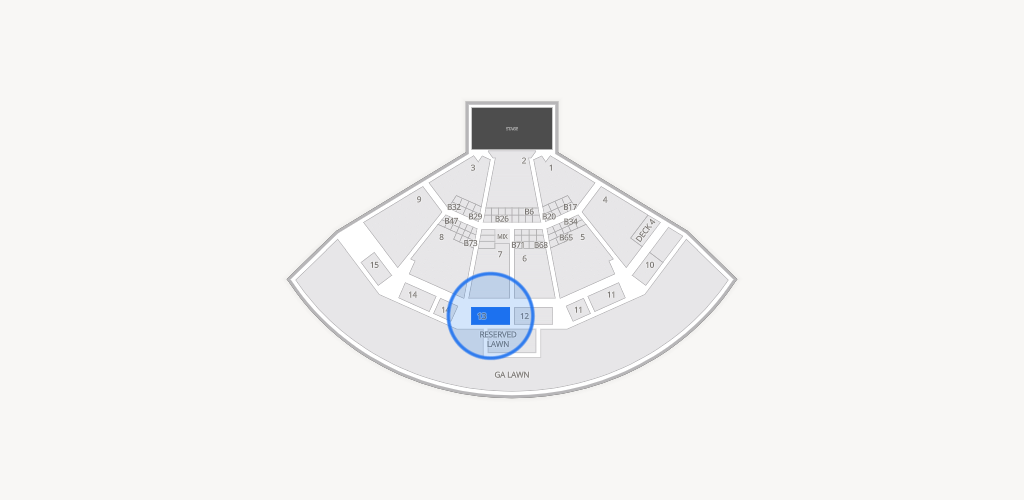 Truliant Amphitheater Seating Chart