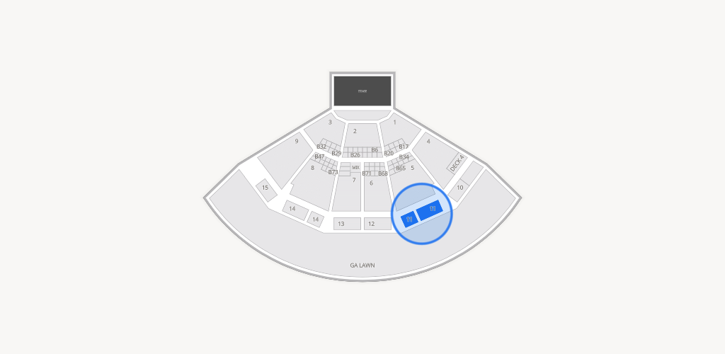 Truliant Amphitheater Seating Chart
