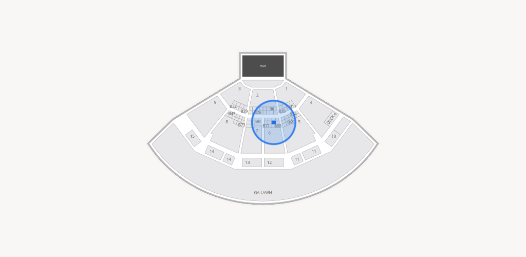 Truliant Amphitheater Seating Chart