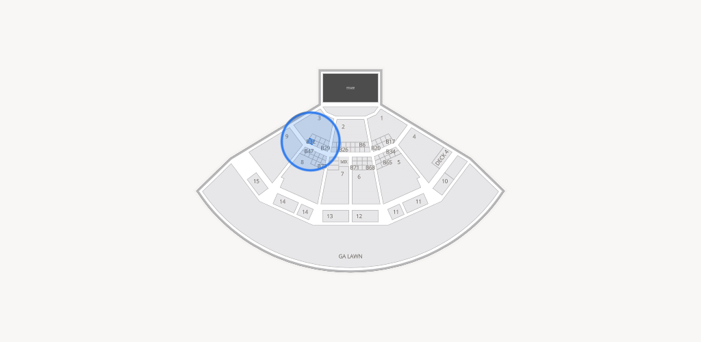Truliant Amphitheater Seating Chart