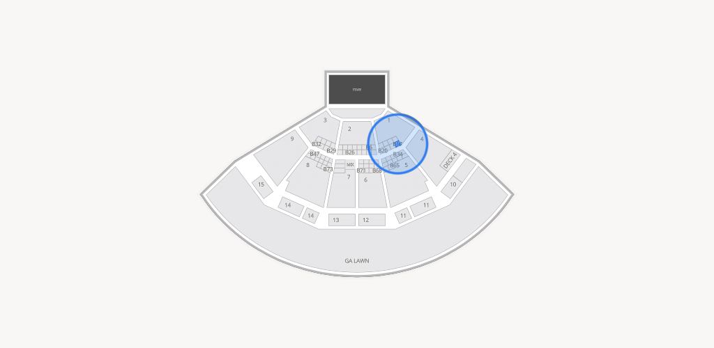 Truliant Amphitheater Seating Chart