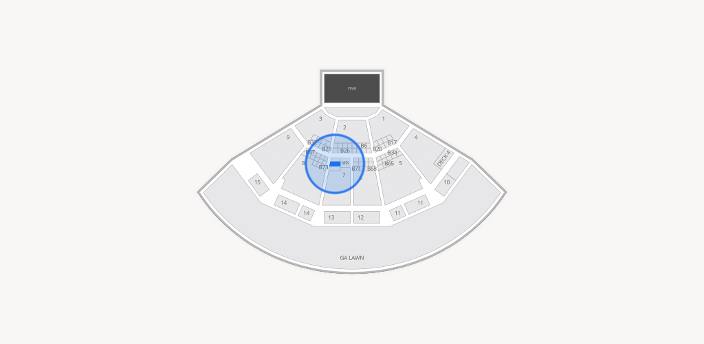 Truliant Amphitheater Seating Chart